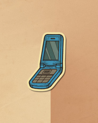 Flip Phone Sticker