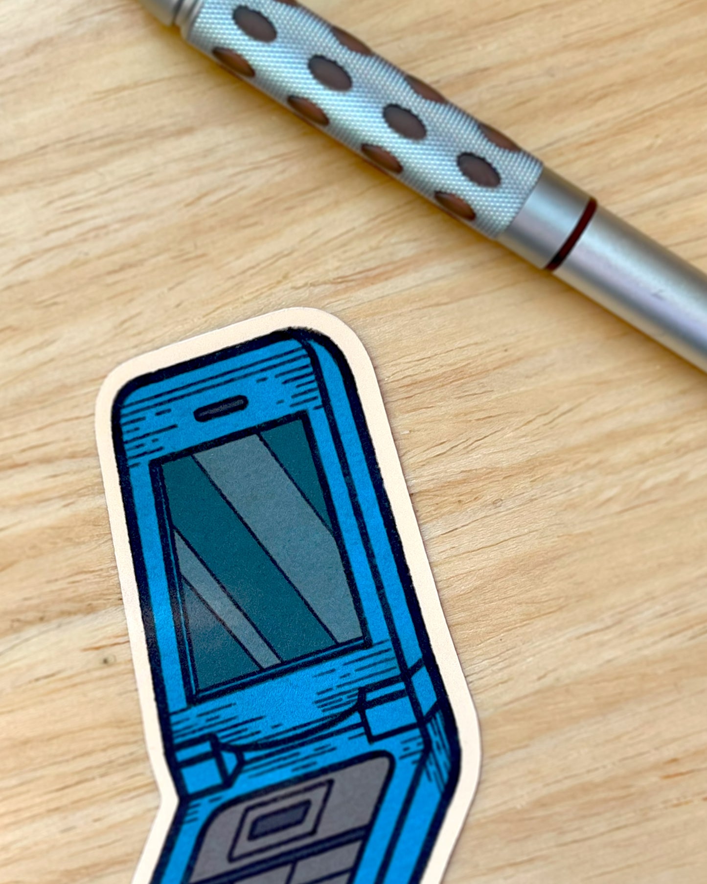 Flip Phone Sticker